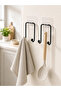 Krm Double Adhesive Hanger Set Wall Mounted Multi-Purpose Practical Hanger 2 Pieces Krm - 4