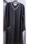 Plus Size Winter Black Dress - 4