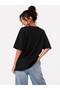Brooklyn 100% Cotton Oversize Black Women's T-Shirt - 3