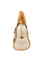 A Small Stylish Bag with a Wonderful Lock Detail Cream&Camel - 2