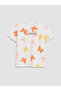 Lcw Kids Ecru Butterfly Printed Girls' Set - 3