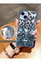 iPhone 15 Compatible Transparent Four Corner Silicone Coated Glossy Edge Case