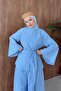 Beliz Belted Suit Blue - 2