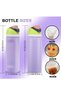 24 oz Insulated Water Bottle with Handle 304 Stainless Steel Flask Wide Mouth Double Wall Vacuum Sports Water Bottle Keep Cold and Hot - 2