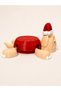 Christmas Cup Holder Turtle with Christmas Hat Mug Holder Desktop Decor New Year Gift - 2