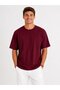 Black - Burgundy White - Orange 2-Pack Men's Oversize T-Shirt - 4