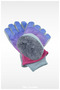 Rainbow Pattern Waterproof Children's Snow Gloves - 4