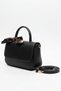 Bianca Scarf Detailed Hand and Shoulder Bag – Black - 2