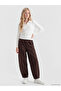 Carrot Fit Girls' Pants with Nevavm Difference