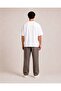 Running Greyhound – White Oversize Printed Design T-Shirt - 3