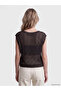 I Zero Roba Collar Openwork Women's Knitwear Sweater from Freezen Store - 5