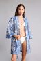 Regular Fit Patterned Belted Kimono D0453Ax26Sp - 3