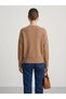 Crew Neck Knitwear Women's Sweater - 3