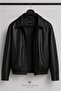 Yari Oversize Men's Leather Jacket - 3