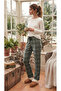 2-Piece Suede Soft Pajama Bottoms - 5