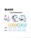 Muzzle M, nylon, anti-bark/bite, breathable, black. - 5