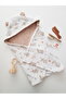 Baby Bath Towel Muslin Hooded Double Sided Swaddle Newborn 80X80