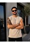 Men's Zero Sleeve Plain Combed Cotton 100% Cotton Comfortable Fit T-Shirt - 2