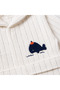 Hooded Embroidered Baby Bathrobe Set (Bathrobe + Towel + Slippers) - 2