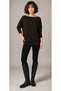 Premium Women's Italian Textured Soft Tauch Truvakar Sleeve Tunic Knitwear Bluz - 3