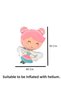Ballerina Themed My Birthday - Winged Ballerina Girl Foil Balloon Pink Balloon Pink Number Fairy Girl Foil Balloon 1 Year Old - 2