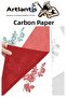 Blue Carbon Paper A4 5 Pieces 21X29.7 cm Copy Paper Transfer Paper Color Carbon Paper - 3