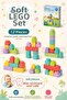 Soft Soft Lego Set 12 Pieces - Large Soft Blocks - Large Soft Lego Toys - Soft Lego