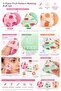 Fruit Patterned 3-Piece Makeup Puff Sponge with Soft Texture - 2