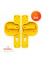 School Door Handle – Child-Proof, Safe, Durable Plastic Door Handle for Nursery, Kindergarten, and Classroom Doors - Yellow