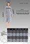 Gaia Şalyaka Women's Bathrobe - Gray 100% Cotton - 3