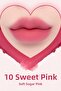 أحمر شفاه وأحمر خدود ذو لمسة مخملية مكثفة وملونة من DASIQUE Souffle Color Pot 10 Sweet Pink - 2