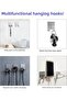 Multi-Purpose Self-Adhesive Stainless Steel Hanger - 4