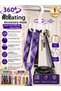 360 °   Rotary Accessory Hanger with 4 Hooks Tie Belt Bag Scarf Organizer Closet Organizer (1 Piece)
