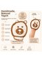 Lion Braided Handmade Baby Washcloth & Bath Loofah