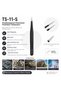 Professional Precision Pointed Tip Stainless Steel Tweezers Anti-Magnetic Electronic and Hobby Tweezers Ts-11-S - 3