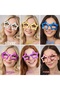 Star party glasses 1239li set - 6 colors (without glass)
