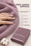Hand and Face Towel 50X90 cm Partial Velvet Jacquard Nova - 3