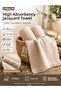 2-Piece Face Towel Set 50X90 cm Cotton Hand Towels with Tassels Soft Textured High Absorbency Daily Use - 4