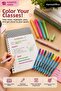 Campus Spiral Note Set 120 Sheets Lined Spiral Notebook 17X24 Cm, 0.7 Versatil Pen, 4 Pastel Highlighter Pens, 9 Color Fineliner Pens - 2