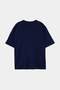 Navy Blue Oversized /Wide Fit Penguin Embroidered Oversized T-Shirt Tmnss24Bf00013 - 7