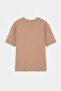 Dark Mink Oversize/Wide Cut Printed 100% Cotton T-Shirt Tmnss23Ts00261 - 6