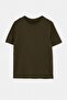 Grimelanj-Siyah-Beyaz-Haki-Lacivert 5'li Slim/Dar 5'li Paket %100 Tok Kumaş T-shirt TMNAW20TS0243 - 13