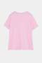 Açık Pembe Nakışlı / İşlemeli Regular Tok %100 Pamuk Örme Büyük Beden T-Shirt TBBSS26BF00092 - 7