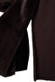 Brown Suede Fur Lined Oversize Long Coat Twoaw27Kb00014 - 8
