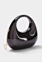 Siyah Mini Boy Kadın Clutch Çanta TAKSS26PY00002/Altın - 2
