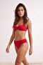 Red Coated Chlorine & Water Resistant Long Lasting Lycra ®   Xtra Life Bikini Set Tbess26Bt00137