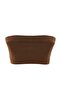 Brown-Powder 2-Pack Seamless Underwire-Free Covered Bandeu Knitted Bra Thmss25Su00010 - 13