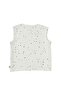 Double Sided Vest Newborn Cosmos White Organic Cotton - 2
