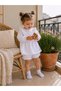 Baby Girl Summer Clothes Muslin Smocked Shorts Set 22410