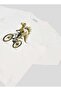 Boys' Dinosaur Print Long Sleeve T-Shirt 2-10 Years Cream - 4